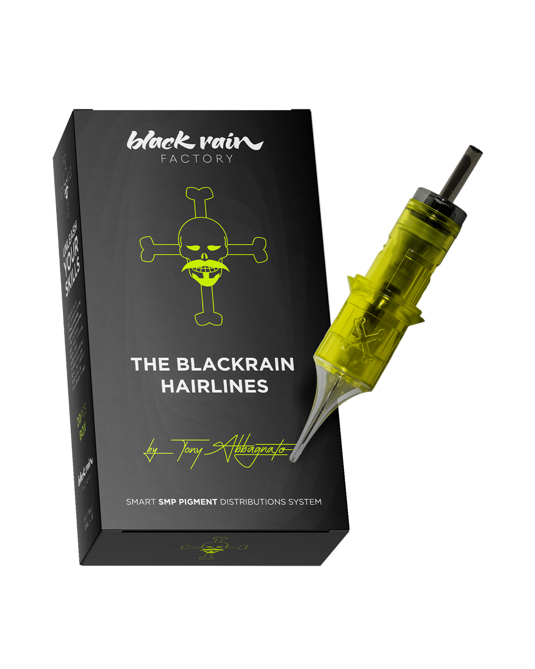 Black Rain Hairlines -0403RL 0.15mm - SMP Needles - 20 pz