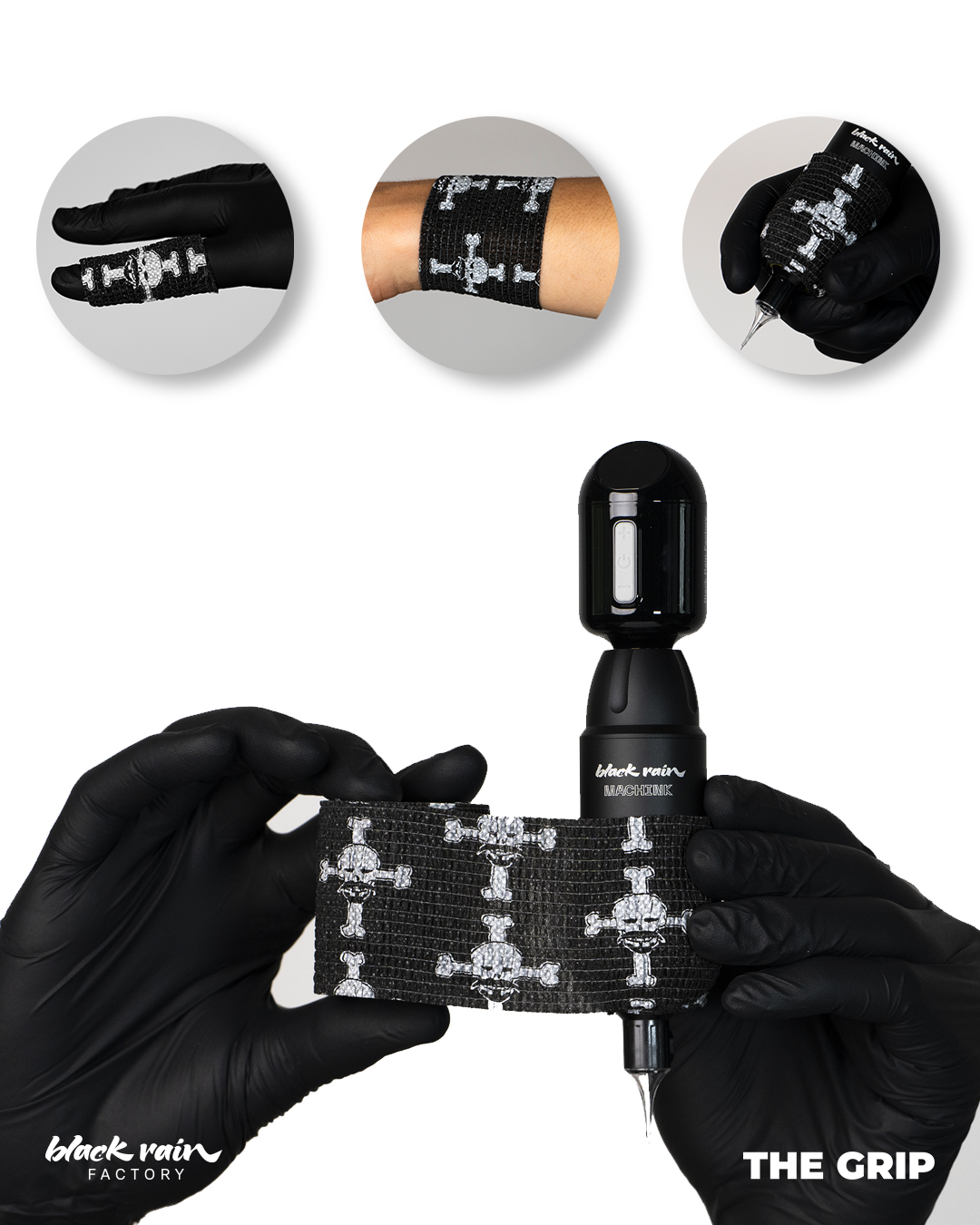 Grip Soft Touch – Black Rain Factory – Anti-Slip Ergonomic Grip for SMP Machines