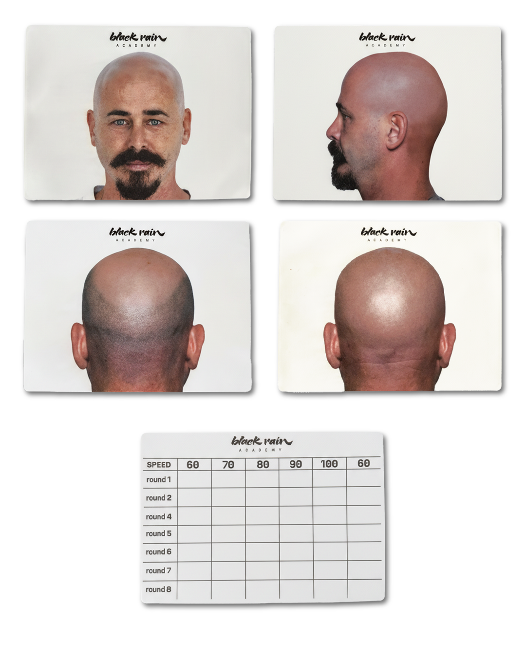 SMP Practice Kit – Full Latex Skins Set (4) + Training Chart – Complete Training Bundle