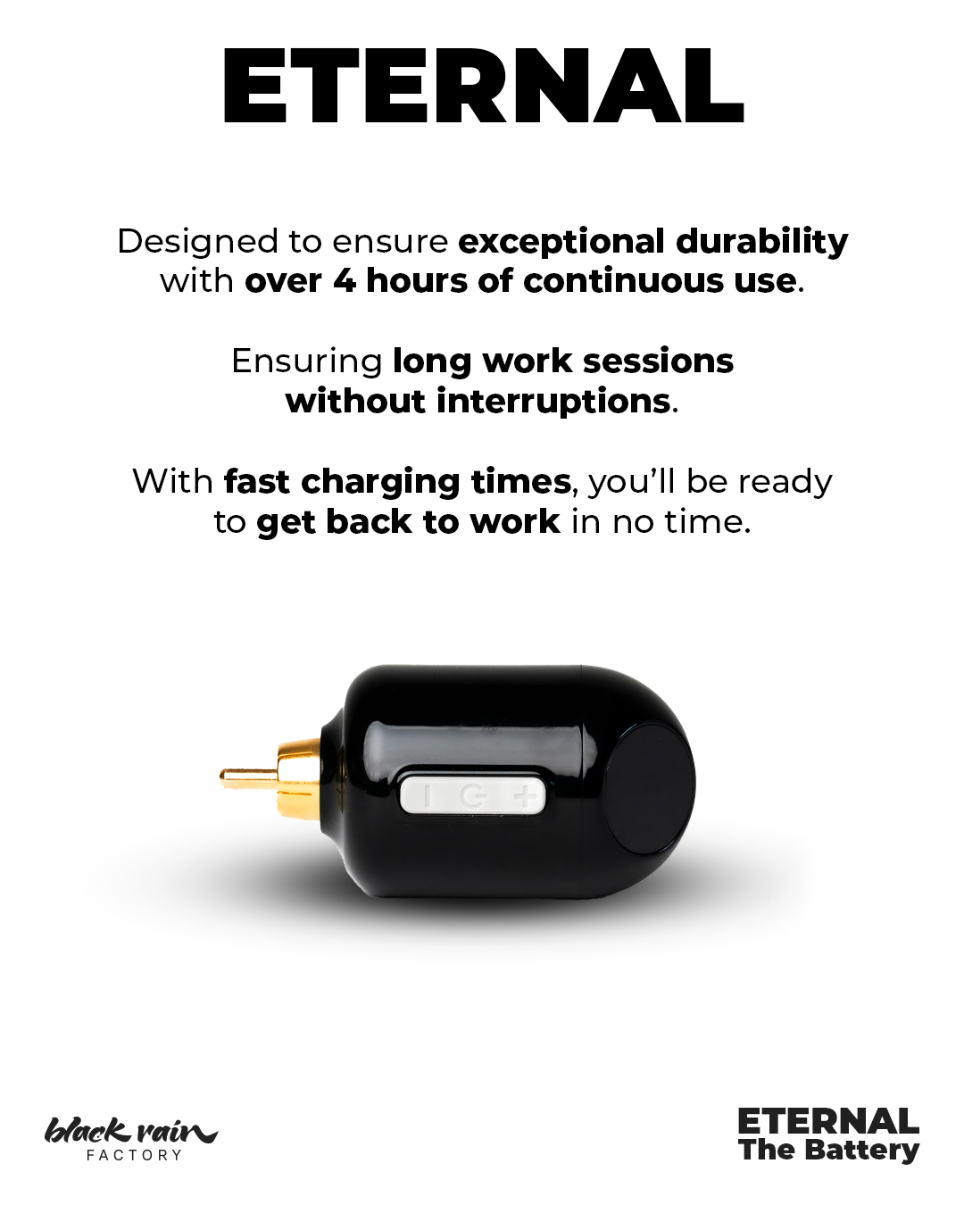 Machink 1.0 – Wireless SMP / PMU / Tattoo Machine – Phantom Vibration · Removable Battery